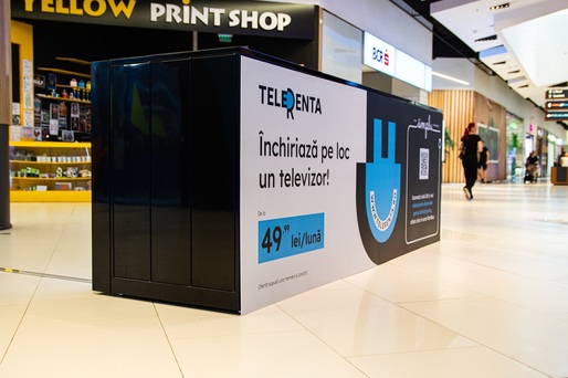 Telerenta investește 500.000 de euro și extinde rețeaua de automate RentBox