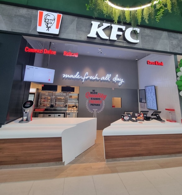 FOTO KFC inaugurează un nou restaurant în Pitești și ajunge la 110 unități în România