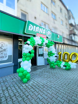 Lanțul românesc de magazine Diana atinge borna 100 FOTO