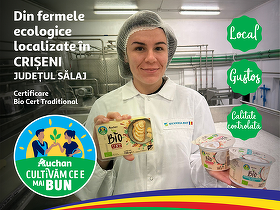 Mălaiul extra și untul bio, din filierele Auchan, au fost premiate pentru calitate, gust și excelență la competiția Gustul Ales 2025
