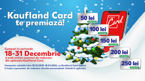 Kaufland anunță în România o promoție fulger, cu vouchere de până la 250 lei FOTO