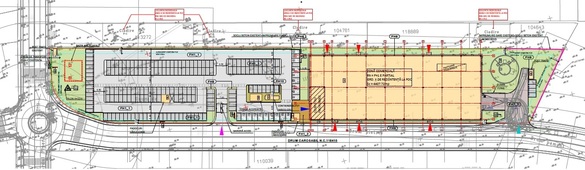 Planul proiectului Kaufland din Pipera Planul proiectului Kaufland din Pipera