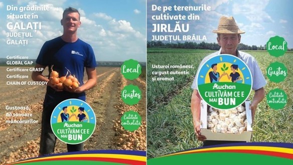 Descoperă o selecție bogată de legume românești de sezon în magazinele Auchan