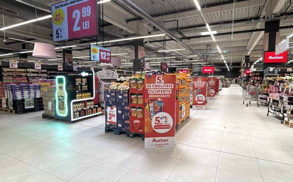 Peste 60% din cumpărăturile din Auchan sunt realizate cu cardul de fidelitate: MyCLUB Auchan sărbătorește 5 ani și depășește 2 milioane de membri activi