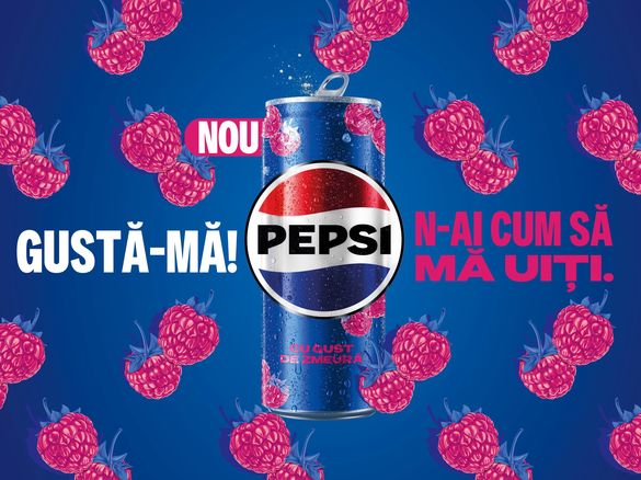 FOTO Prima inovație Pepsi cu aromă în România după mai bine de 20 de ani
