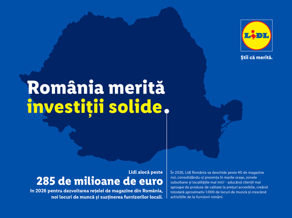 Lidl își continuă expansiunea în România și deschide un nou magazin în Arad