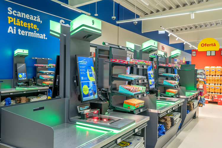 FOTO Lidl anunță în România că extinde opțiunea Scan&Go, în toate magazinele din București și Ilfov