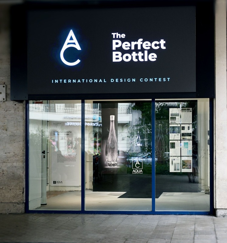 „The Perfect Bottle for the Perfect Water” – AQUA Carpatica la Bucharest Design Festival