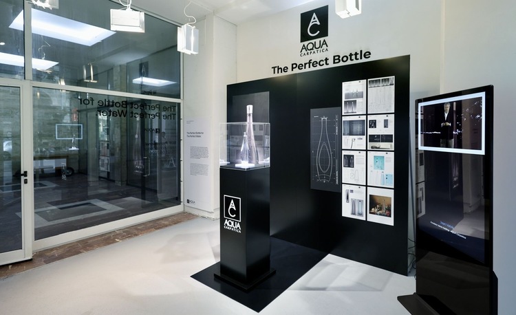 „The Perfect Bottle for the Perfect Water” – AQUA Carpatica la Bucharest Design Festival