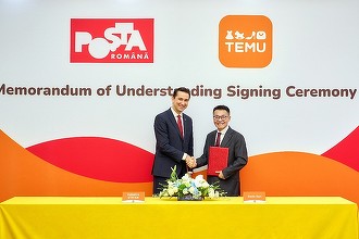 Poșta Română semnează cu Temu