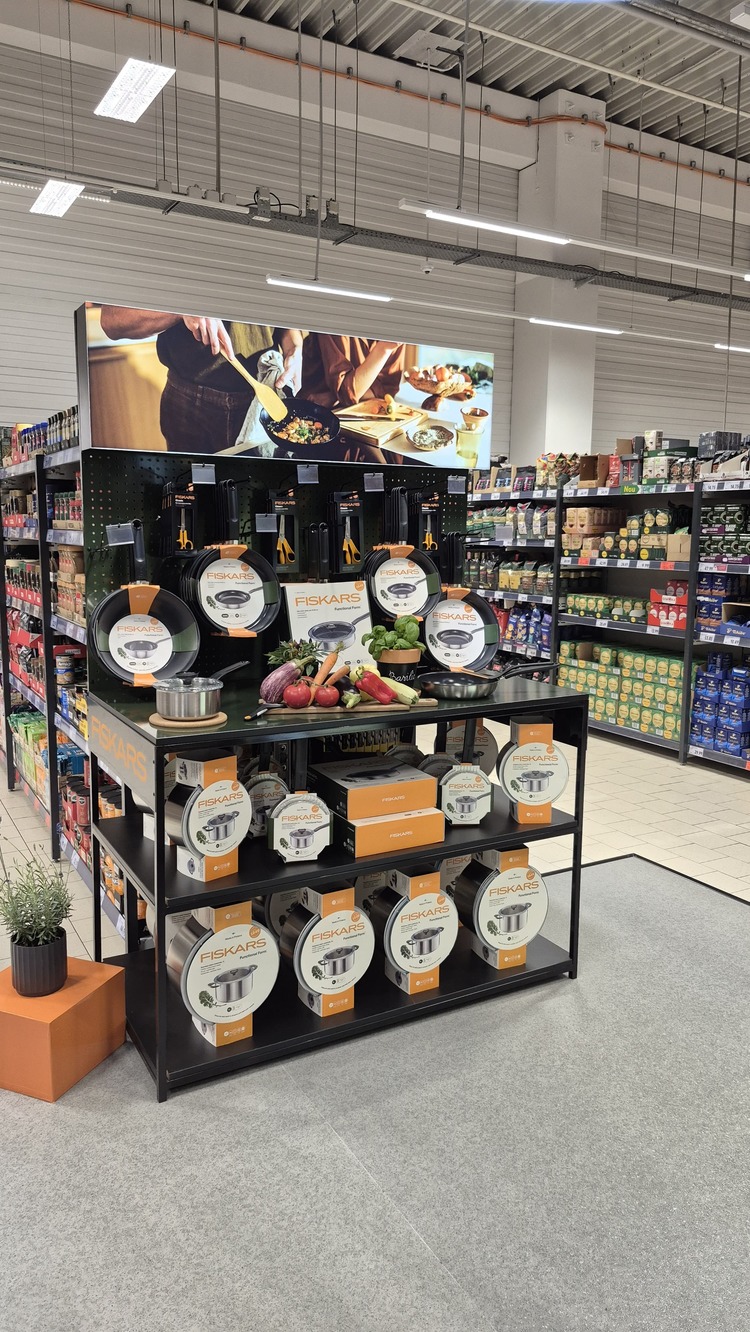 FOTO Kaufland deschide în România două spații shop-in-shop dedicate brandului Fiskars