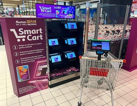 Auchan extinde experiența digitală și testează Smart Cart, pentru cumpărături mai simple, rapide și confortabile