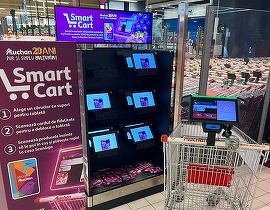 FOTO PREMIERĂ Auchan în România. Apare căruciorul de cumpărături inteligent, Smart Cart
