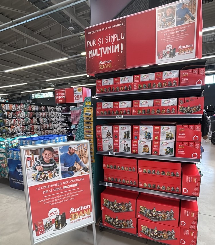 20 de ani în România, un nou proiect pentru comunitate: Auchan susține construirea a 10 locuințe alături de Habitat for Humanity