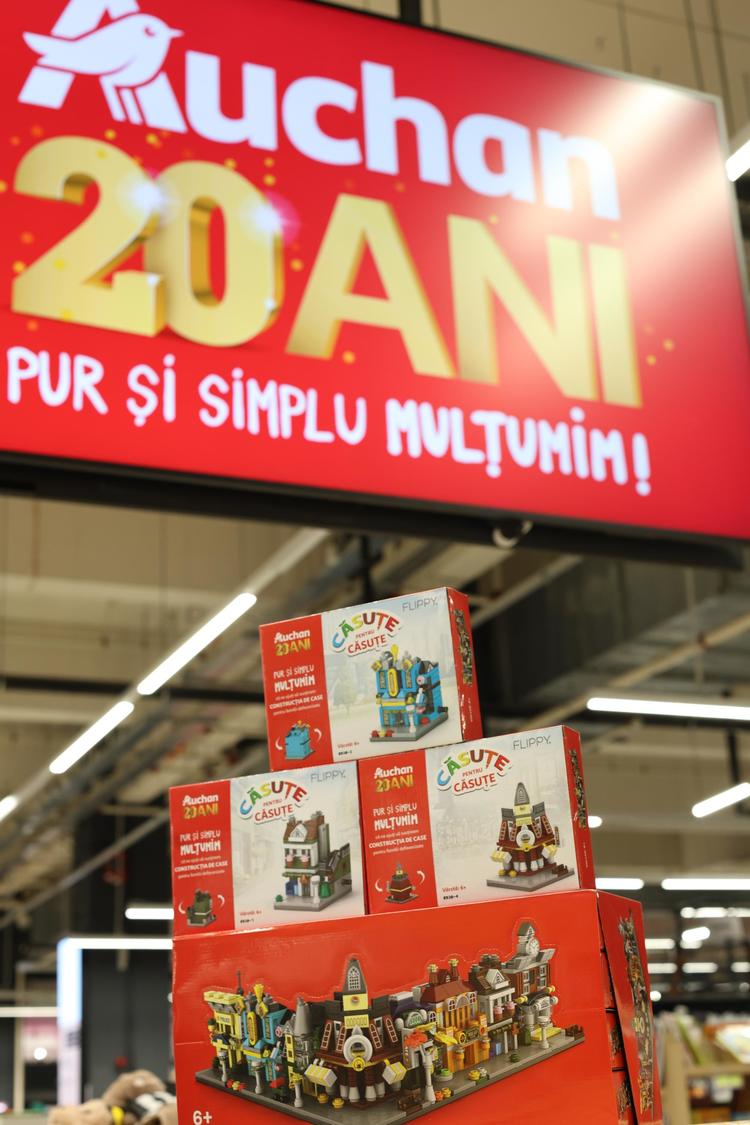 Acasă se construiește împreună: Auchan România lansează proiectul „Căsuțe pentru căsuțe” pentru familiile aflate în situații de vulnerabilitate