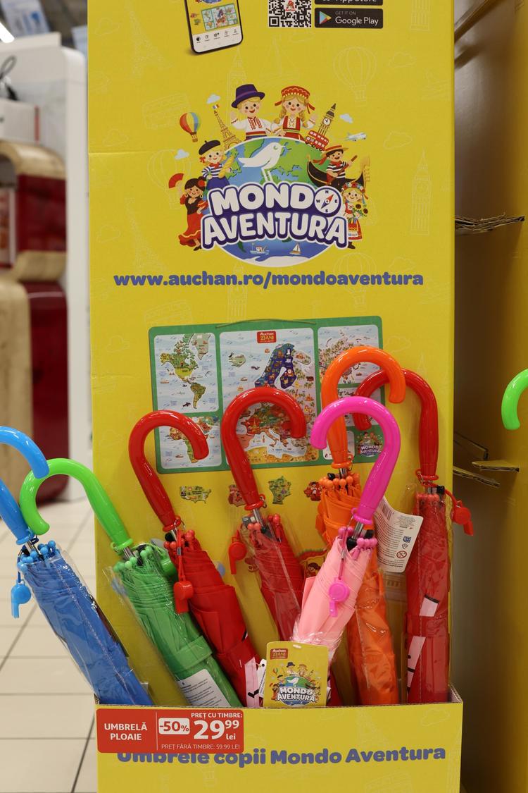 Mondo Aventura: Campania Auchan care transformă explorarea lumii într-o aventură de colecționat și descoperit pentru întreaga familie