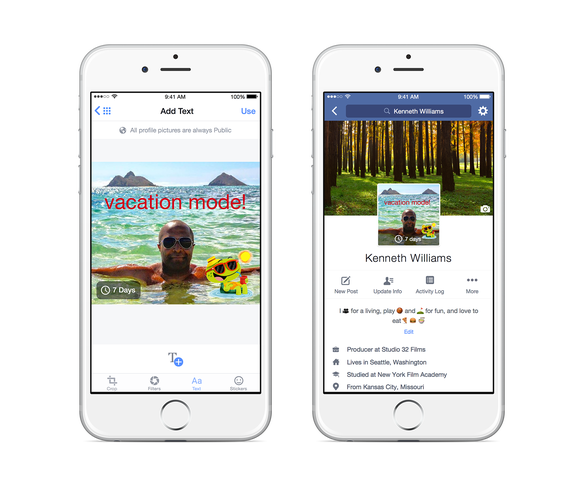Utilizatorii Facebook vor putea înlocui fotografia de profil cu un clip video