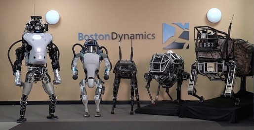 SoftBank cumpără producătorul de roboți Boston Dynamics de la grupul Alphabet