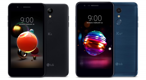 LG va lansa smartphone-urile K8 și K10 la Mobile World Congress