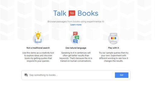 Google prezintă Talk to Books. Perspectivele domeniului digital - anunțate de experți, factori de decizie guvernamentală și cei mai puternici jucători în domeniu la WeLoveDigital.forum