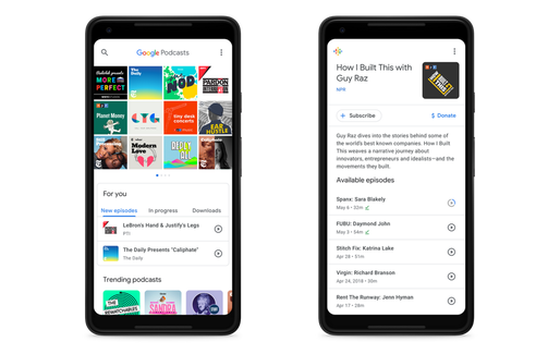 Google lansează o aplicație dedicată Podcast-urilor