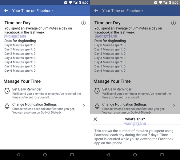 FOTO Facebook testează o facilitate de contorizare a timpului petrecut în cadrul rețelei