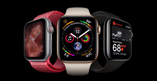 Noul Apple Watch Series 4 poate face analize EKG. Va ști când utilizatorul cade sau se împiedică și va suna automat la serviciul de urgențe