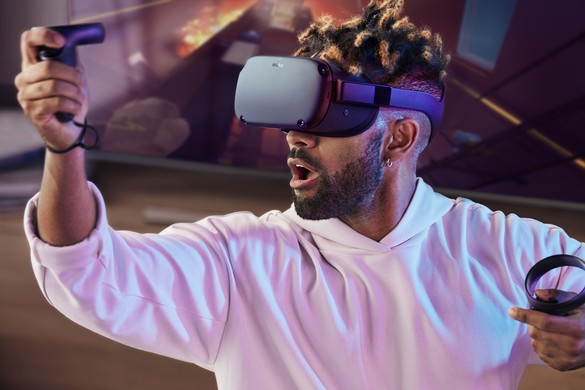 VIDEO&FOTO Facebook a prezentat o nouă cască de realitate virtuală, numită Oculus Quest