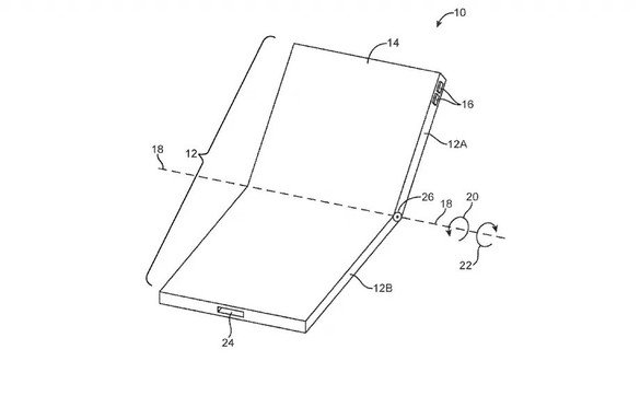 FOTO Cum ar putea arăta un smartphone pliabil produs de Apple