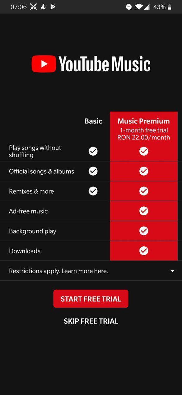 YouTube Premium și YouTube Music, disponibile oficial în România