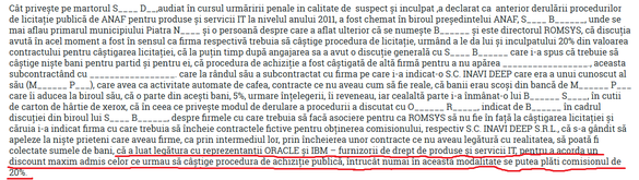 Extras din Decizia penală nr. 627/A/2019 a Curții de Apel București de condamnare definitivă a lui Sorin Blejnar 