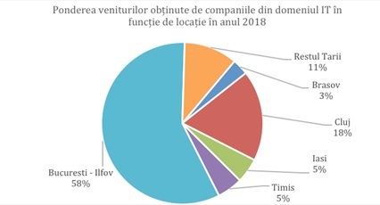 Regiunea București-Ilfov domină industria IT din România. Firmele înființate înainte de anul 1997, cele mai competitive