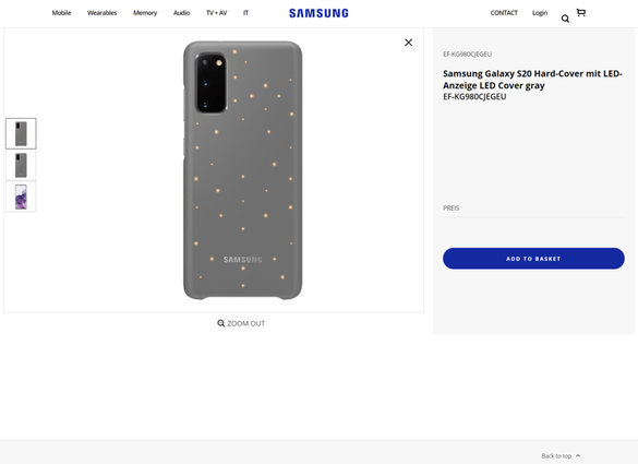 FOTO Samsung a făcut deja publice imagini oficiale cu Galaxy S20