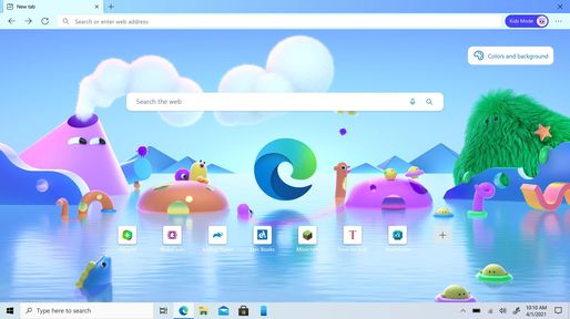 Browser-ul Edge oferă un mod de navigare pentru copii