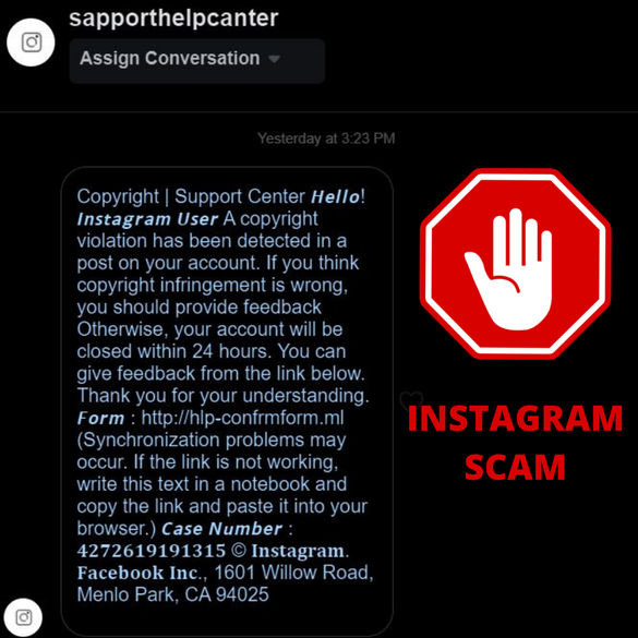 FOTO Avertisment pentru mesajele și comentariile primite pe Instagram