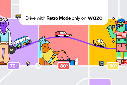 Waze lansează teme retro
