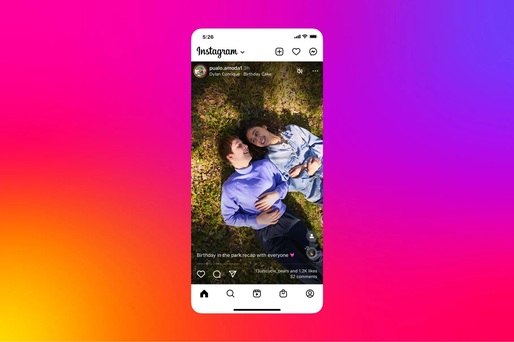 Instagram vrea să copieze și designul TikTok