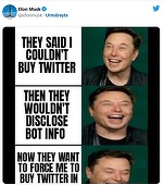 Elon Musk relansează posibilitatea de a cumpăra Twitter, dar cu o condiție