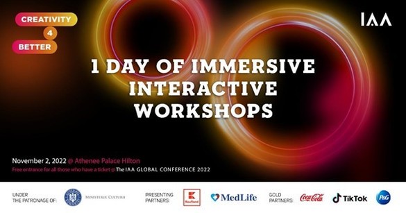 Vești proaspete despre noii speakeri ai Conferinței Globale IAA “Creativity4Better” 2022 