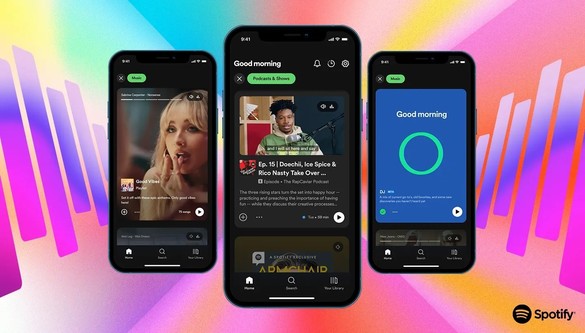 FOTO Spotify are un nou ecran principal, inspirat de la TikTok și Instagram