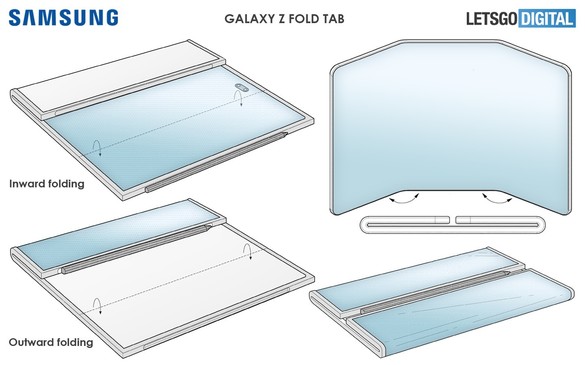 FOTO Samsung ar pregăti lansarea unei tablete pliabile