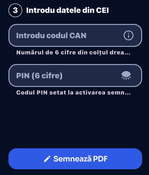 VIDEO&FOTO Schimbare la cartea de identitate electronică - permite acum semnătura avansată pe PDF