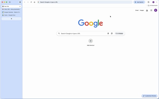 Google Chrome lansează tab-urile verticale