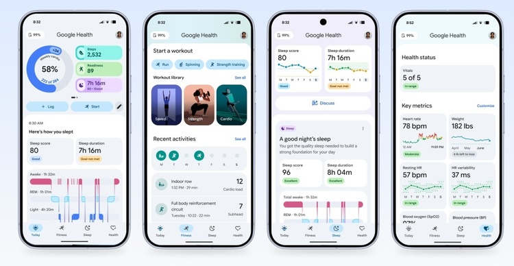 FOTO Google lansează în limba română Google Health. Lansează și noua brățară de fitness Fitbit Air, în SUA și câteva state europene