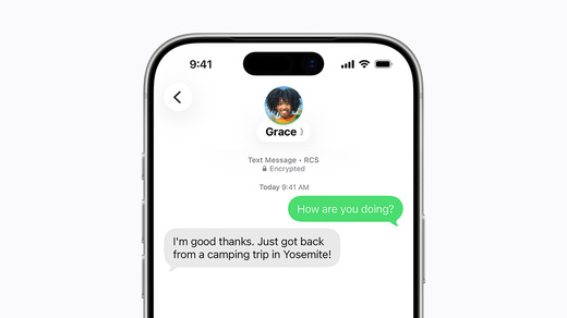 Apple criptează mesajele RCS