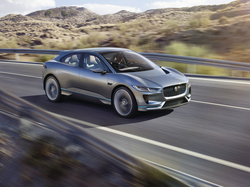 Jaguar a prezentat primul său vehicul integral electric, SUV-ul concept I-Pace
