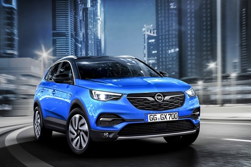 FOTO Opel a prezentat oficial SUV-ul Grandland X. Lansarea comercială va avea loc în septembrie, la Frankfurt