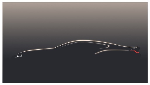 BMW Serie 8 Coupe, prima imagine-teaser a viitorului model. Conceptul va avea debutul oficial la Concorso d'Eleganza Villa d'Este, luna aceasta