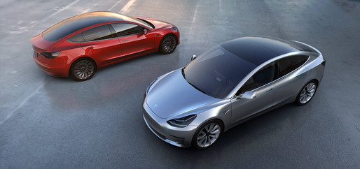 Musk: Primul Tesla Model 3 de serie iese vineri de pe linia de asamblare