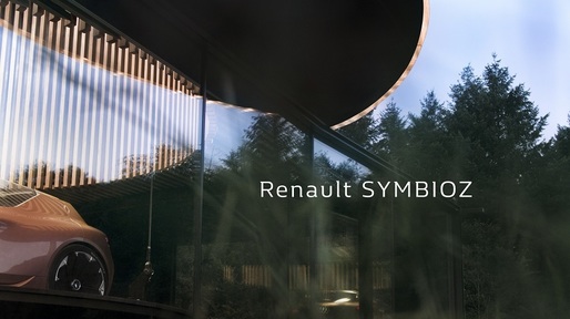VIDEO Renault va prezenta la salonul auto din Frankfurt modelul Simbioz, un nou concept-car electric și autonom